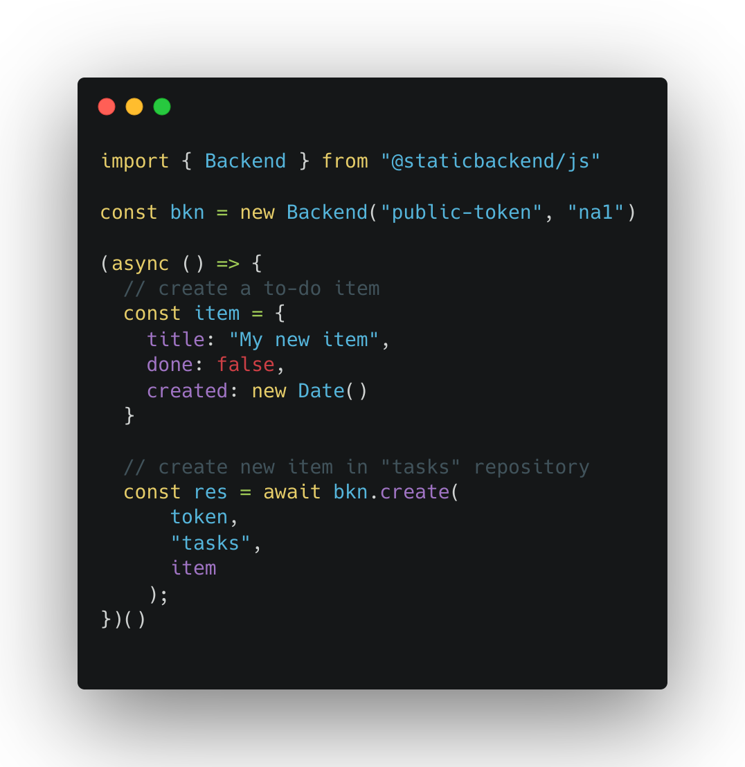 Database code preview